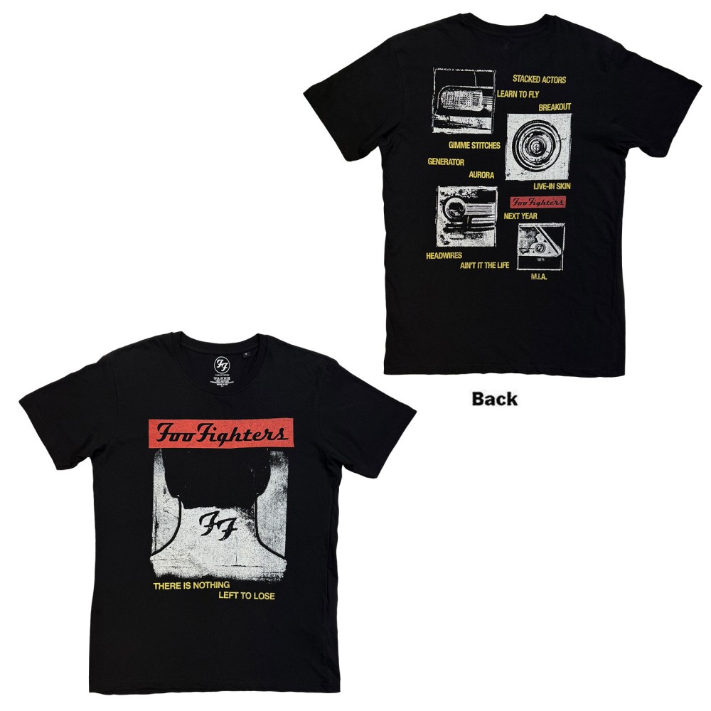 Foo Fighters - Nothing Left To Lose Heren Tshirt - Zwart